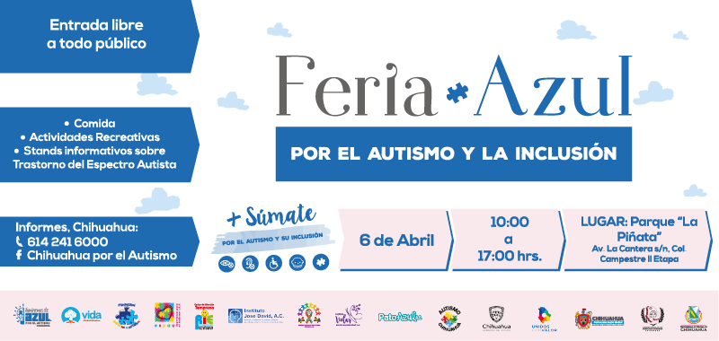 Feria Azul por el Autismo y la Inclusión Chihuahua